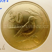 Kypr - 20 cents 1985