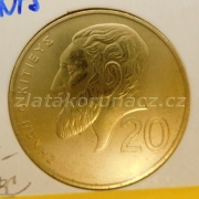 Kypr - 20 cents 2001