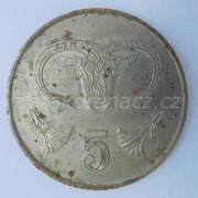 Kypr - 5 cent 1987