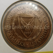 Kypr - 5 Mils 1980