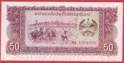 Laos - 50 Kip 1979