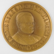 Leopold Prečan 1923-1947 , intronizační medaile 1923