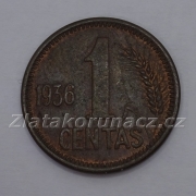 Litva - 1 centas 1936