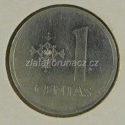 Litva - 1 centas 1991