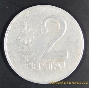 Litva - 2 centai 1991
