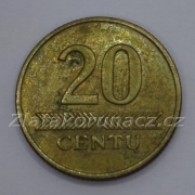 Litva - 20 centu 1997
