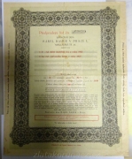 Los - Předprodejní list - Karel Bauer v Praze 1 - r.1921