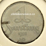 Lotyšsko - 1 santims 1928