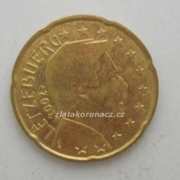 Lucembursko - 20 Cent 2002