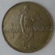 Luxembursko - 1 frank 1939