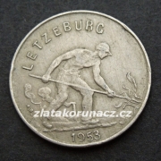 Luxembursko - 1 frank 1953