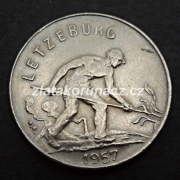 Luxembursko - 1 frank 1957