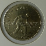 Luxembursko - 1 frank 1964