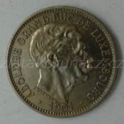 Luxembursko - 10 centimes 1901