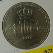 Luxembursko - 10 frank 1972