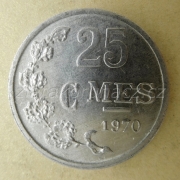 Luxembursko - 25 centimes 1970