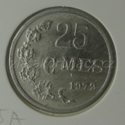 Luxembursko - 25 centimes 1972