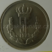 Luxembursko - 5 frank 1979