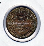 Francie - 5 centimes 1967