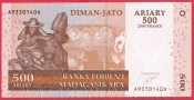 Madagaskar - 2500 Francs 2004