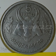 Madagaskar - 5 frank 1953