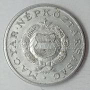 Maďarsko - 1 forint 1969
