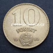 Maďarsko - 10 forint 1989 BP