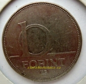 Maďarsko - 10 forint 1997 BP