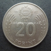 Maďarsko - 20 forint 1982