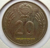 Maďarsko - 20 forint 1983