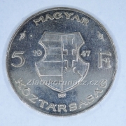 Maďarsko - 5 forint 1947