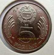 Maďarsko - 5 forint 1988