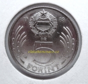Maďarsko - 5 forint 1989