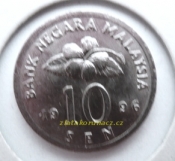 Malaysie - 10 sen 1996