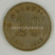 Malaysie - 20 sen 1968