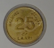 Maledivy - 25 laari 1996