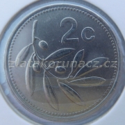 Malta - 2 cents  1991