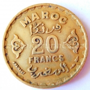 Maroko - 20 frank 1371 (1952)