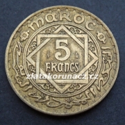 Maroko - 5 frank 1365 (1946)