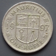Mauritius - 1 rupee 1997
