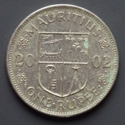 Mauritius - 1 rupee 2002