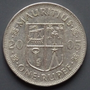 Mauritius - 1 rupee 2005