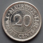 Mauritius - 20 Cents 2012