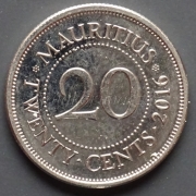 Mauritius - 20 Cents 2016