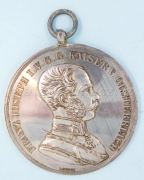 Medaile Za statečnost F. J. I. stříbrná medaile I. třída