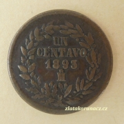 Mexiko - 1 centavos 1893 Mo