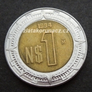 Mexiko - 1 peso 1994