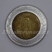 Mexiko -  1 peso 2000