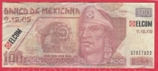 Mexiko - 100 Pesos 2005 - reklamní bankovka