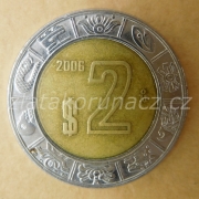 Mexiko - 2 pesos 2006